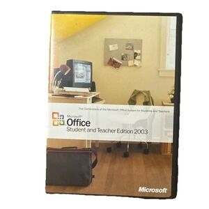 Microsoft Office 2003 Student‎ and Teacher version w/ Key B18